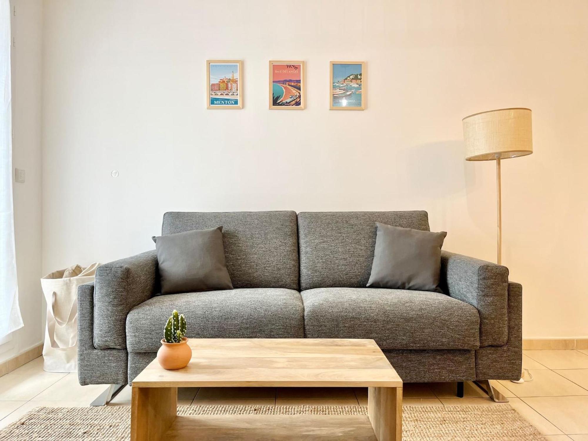 'La Villa Melanie' Neuf, Equipe, Terrasse, Centre Ментона Екстериор снимка